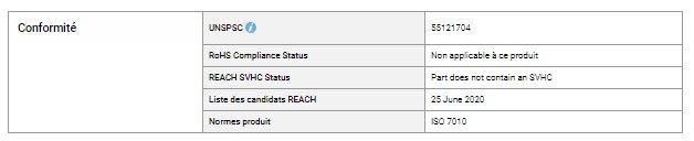 834321 - signalisations sécurité travail - brady - dimensions: 600.00 mm w x 300.00 mm h_2