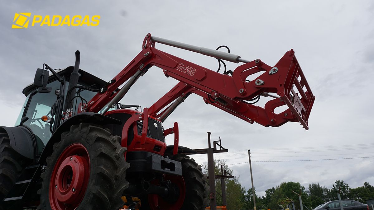 FL-380 - Chargeur frontal agricole moderne - Padagas - Pression : 145 à 180 bar_2