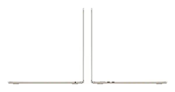 MacBook Air 15'' M3 (CPU 8/10) 16Go 512Go SSD 2024 Lumière Stellaire - Grade Reconditionné en France_2