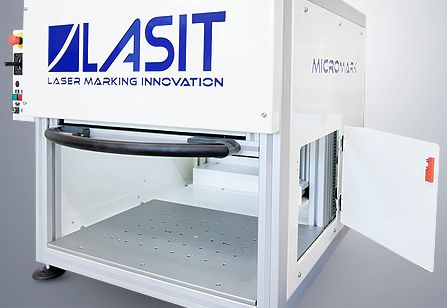 Minimark - marquages laser - hauteur 835 mm - axe Z motorisé et rotatif - Lasit_2