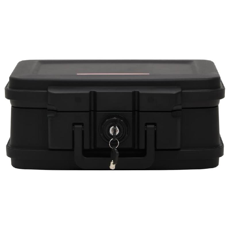 Vidaxl coffre-fort noir 38x32,5x16,5 cm 154960_2