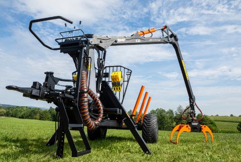 Bmf 6t2 remorque forestière - bmf - 6000 kg_2