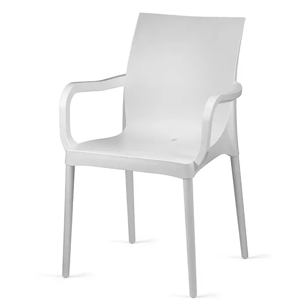 Fauteuil visiteur intérieur-extérieur empilable So Pomezia - P15_2