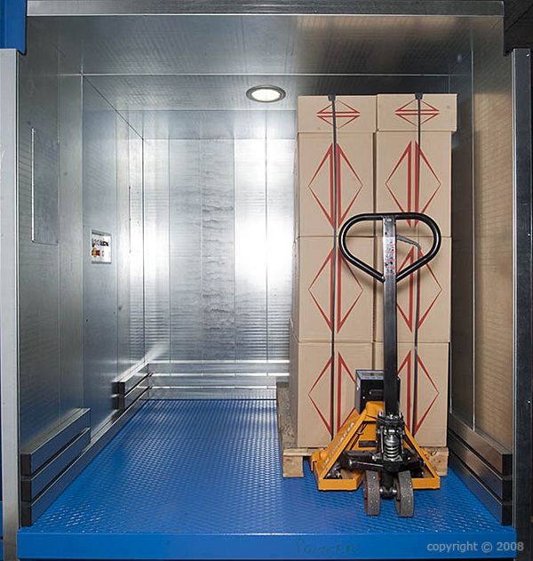 Monte-charge accompagné EHM - polyvalent et personnalisable - capacité de 1000 à 5000kg_2