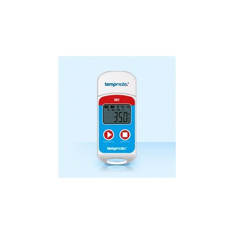 TEMPMATE M1 - Enregistreur de température USB PDF réutilisable et économique, conforme EN12830_2