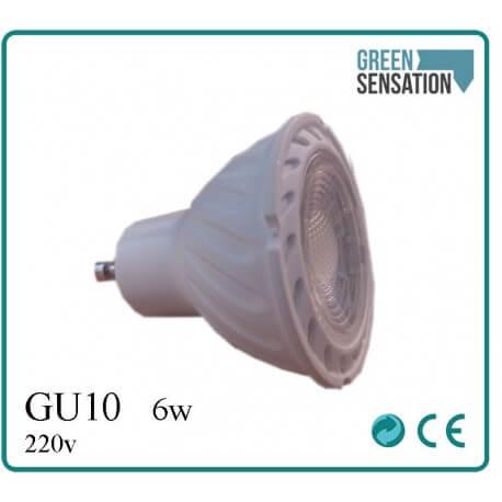 Spot LED GU10 blanc neutre 4500K - Encastrable 6W 220V avec 24 LED haute intensité_2