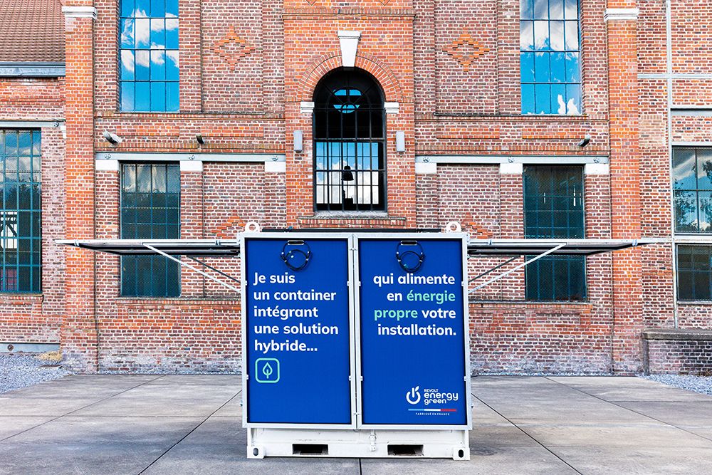 Container d'énergie hybride 40kWH / 10kVA_2