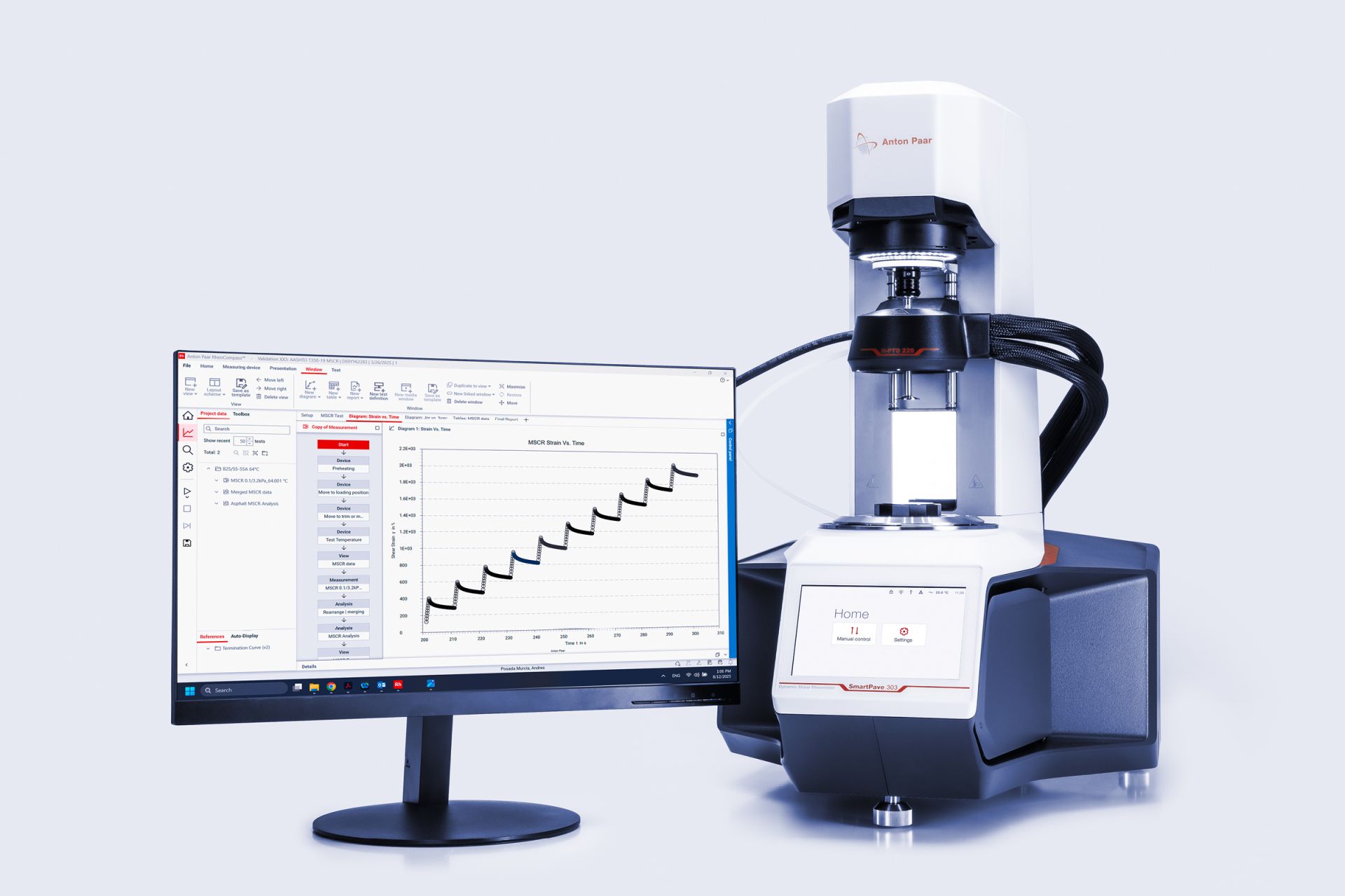 Rhéomètre à cisaillement dynamique : SmartPave 92 / 303_1