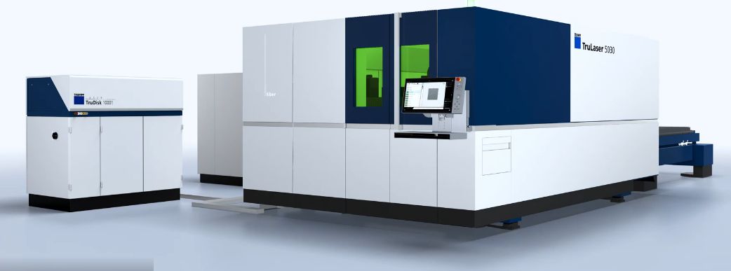 Machine Trumpf TruLaser 5030 fiber avec laser de 10 kW