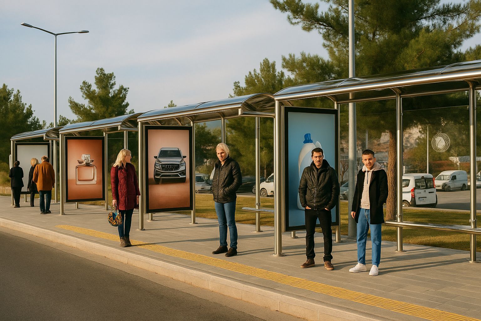 Abri métallique design P30_1