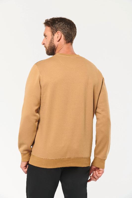 Sweat-shirt unisexe Day To Day - zip poche contrastée - WK403 - molleton gratté - tailles 3XL à 5XL_2