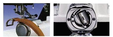 TCB-205-370 - Piqueuse plate - Topeagle International Ltd. - Tension nominale 230V - Cylindre composé alimentation lit Extra Heavy Duty_2