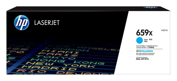 Toner cyan LaserJet HP 659X authentique grande capacité_2