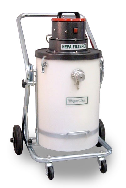 Aspirateur industriel - récupération des déchets nucléaires et matières biologiques - 2d-15 decom (4w) re ss hepa - filtre HEPA H14 inclus_2