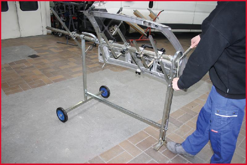FACOM - Chevalet de carrossier pivotant KSTOOLS - réglable en largeur, hauteur et inclinaison_2