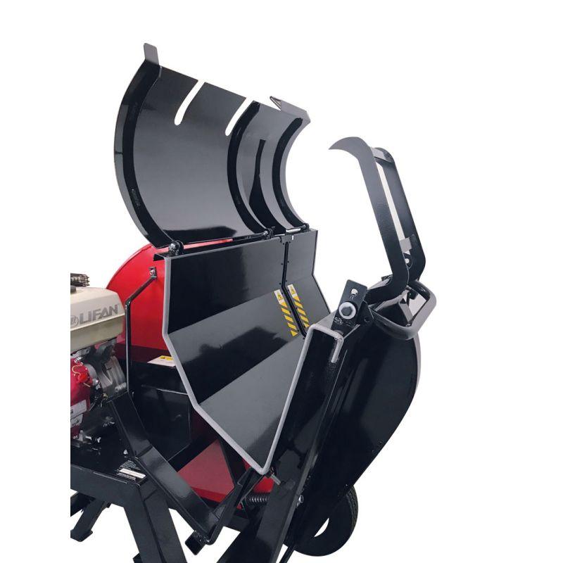 Scie à bûches Mecacraft 13 cv avec confort de coupe