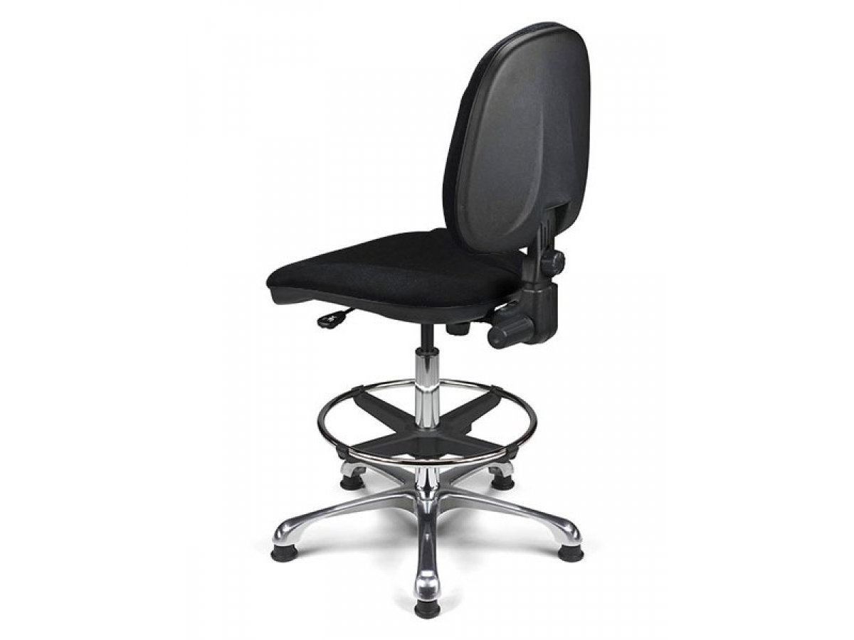 Siège technique simple et économique avec dossier réglable en hauteur et inclinaison - STAR H - Confort et stabilité, assemblé en France_2