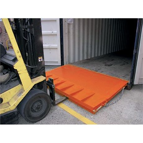 RCC - Rampe d'accès pour conteneur - 2.00m x 2.20m - 304 kg - peinture epoxy et tôle larmée_2