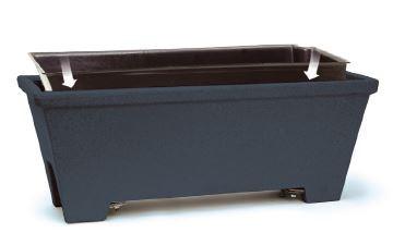 Balconnière sur rambarde - Polyéthylène - 830mm et 1030mm - Fixations en option_2