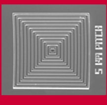 Grille de calibration pour l'étalonnage de microscopes AFM, MEB et les profilomètres - Nanuler Calibration Standard_2