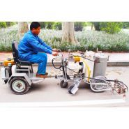 Ac-hal-ii - machine de marquage routier - ace - chassis d'alliage - 200kg_2