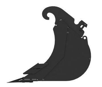 Godet d'excavation-mini-pelle - caterpillar finance france - 450 mm (18 in) - poids 121 kg_2