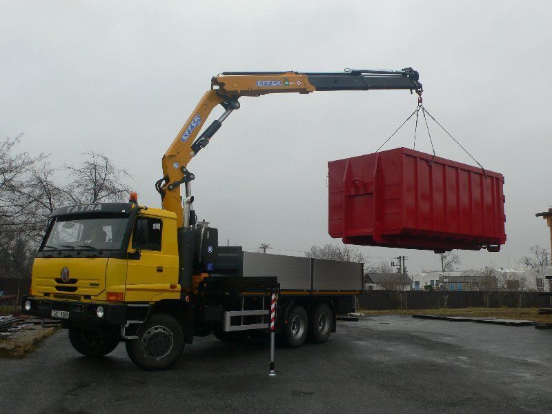 Grue auxiliaire medium 225 - Effer - pression 320 bar - capacité de levage entre 10 et 30 txm_2