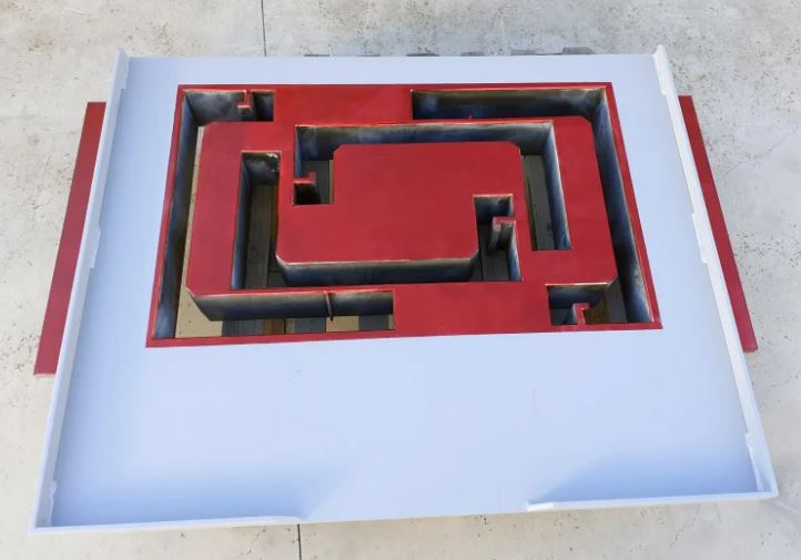 Moule béton TOFORM - Sur mesure - Acier anti-usure 500 HB - Résistance 900 Vickers - CNC haute précision - Fabrication pavés, bordures et préfabriqués béton_2