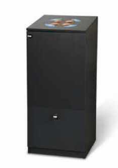 Poubelle pour lieux publics - Système Longopac® BIN avec sacs chaussettes hygiéniques et économiques_2