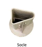 Balise delinéateur éjectable, extrudée en PEHD - J6 - STI Balisage routier_2