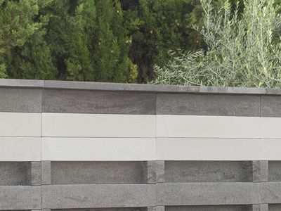 Clôtures en béton Toscana - SAS - angles de 45° à 225° avec éléments TPLA-75 et LO-200_2