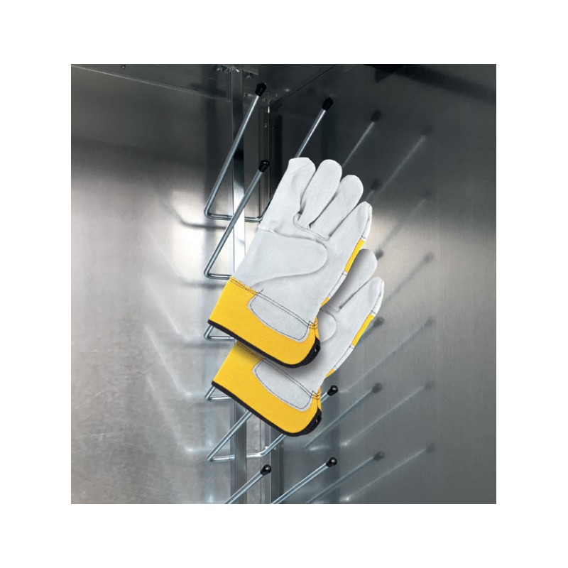 Penderie séchante - vêtements, chaussures et gants - modèles 7 à 12 personnes - acier inox ou thermolaqué_2