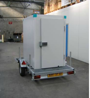 Chambre froide 2.5 m3 sur remorque température négative_2