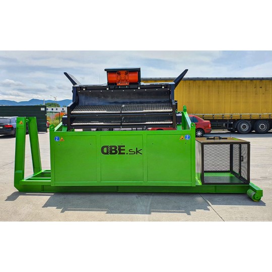 Machine de criblage DB40A-LA avec châssis robuste et système fourchable