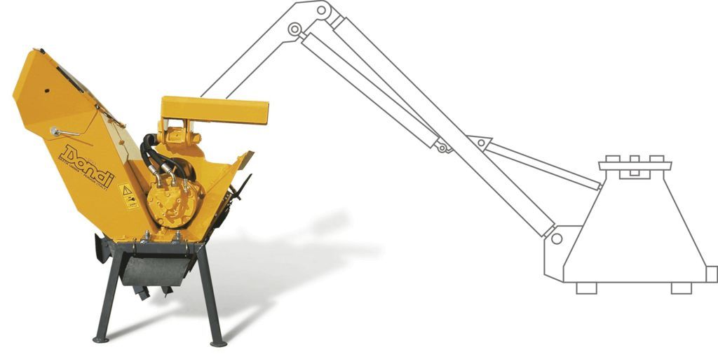 Cureuses de fossés et rigoleuses roto-trancheuses hydrauliques - dondi - vitesse 0.8 à 1.2 km/h_2