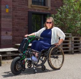 Handbike Tout Électrique Lomo GX 14 - Moteur 1000W, Batterie 13Ah, Autonomie 50km_2