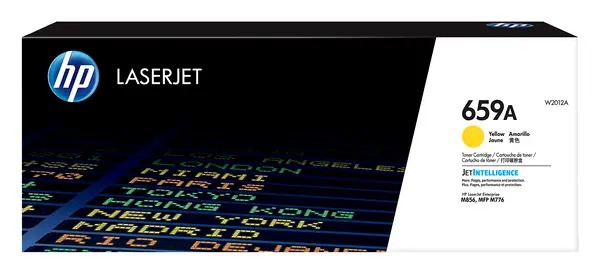 Toner jaune LaserJet HP 659A authentique_2