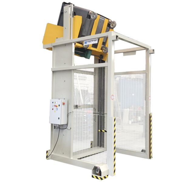 Élévateur basculeur de caisse skip de vidange_2