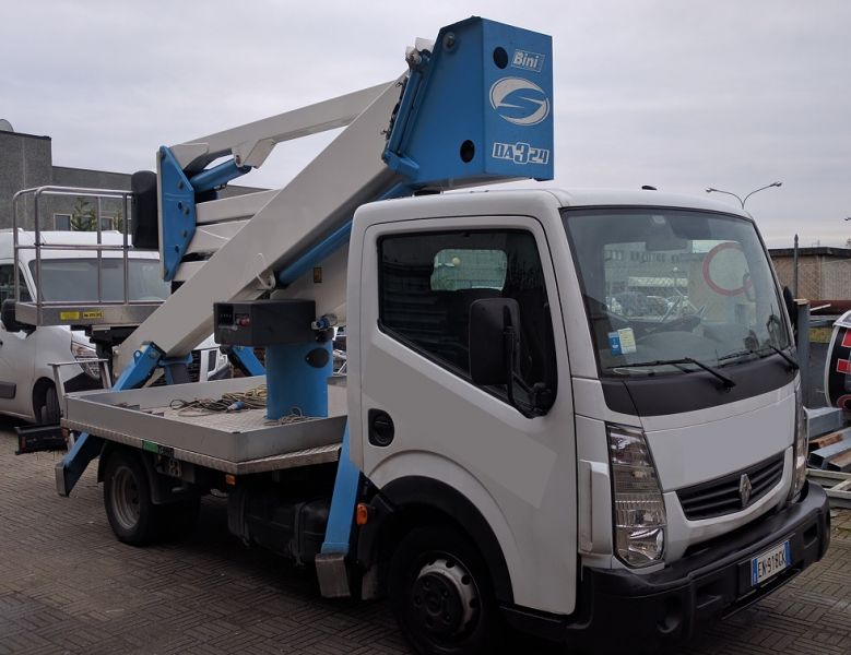 Camion nacelle DA324 - hauteur de travail 24 m - charge utile 225 kg - nacelle articulée hydraulique_2