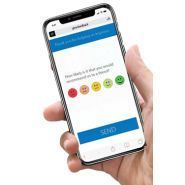 Borne de satisfaction virtuelle avec qr code plateforme enquête de satisfaction_2