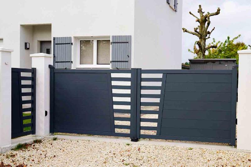 Portail battant déco droit - 4750 / 1900_2