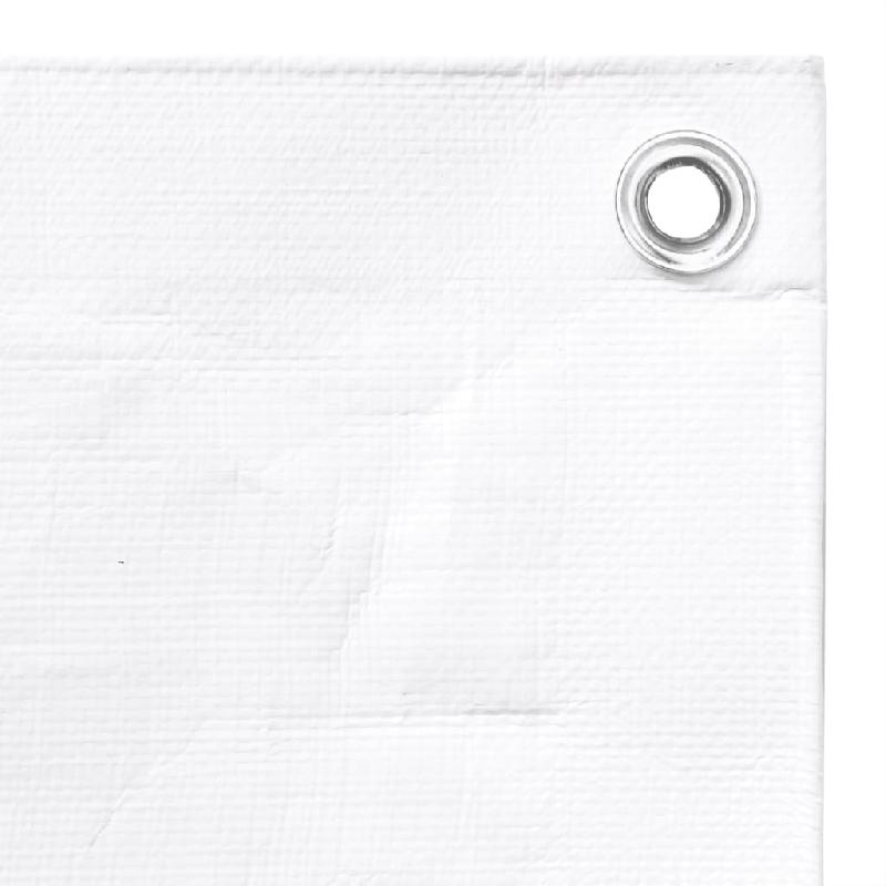 Vidaxl bâche 260 g/m² 4x6 m blanc pehd 151600_2