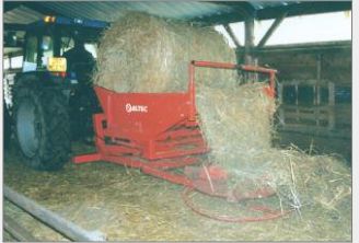 Dérouleuse pailleuse pivotante DR270PS Axiale - Altec - pour balles rondes Ø 90 à 200 cm_2