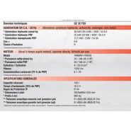Groupe électrogène diesel YANMAR MOSA GE 35 YSX - 35 kVA triphasé - Super insonorisé - Réservoir 100L - 50 Hz_2