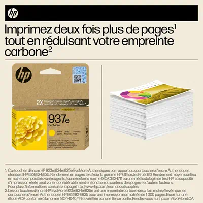 HP 937e Cartouche dencre authentique Jaune EvoMore_2