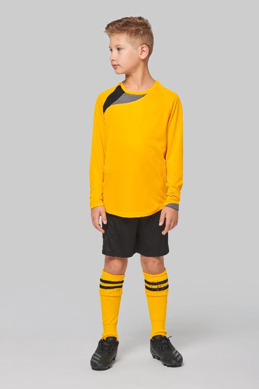 Short de sport enfant - Réf: PA103 - Proact - 100% polyester, tissu léger et évacuation de la transpiration_2