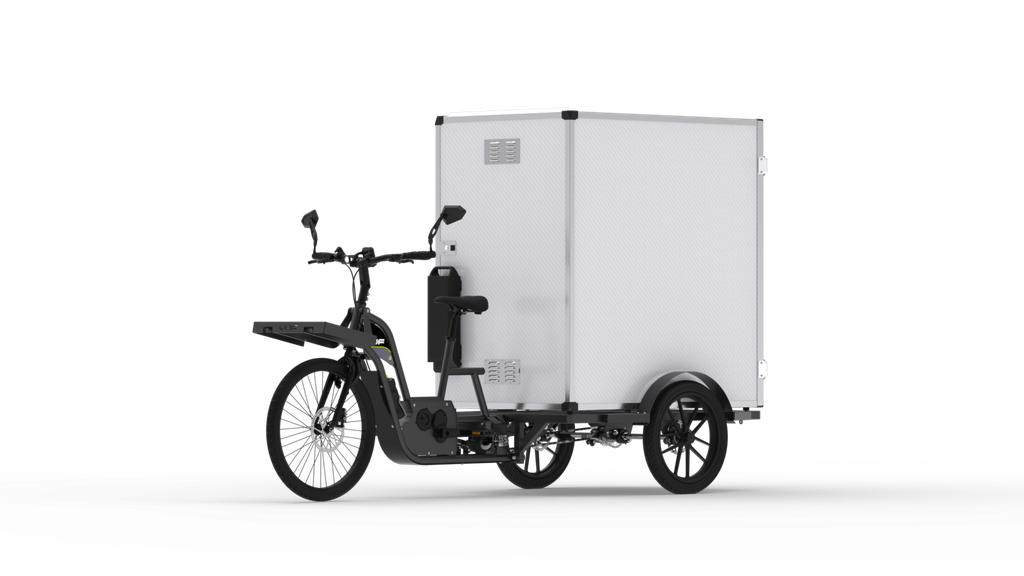 Vélo cargo triporteur VUF XXL FIT avec module Poly - 150 kg de charge utile - 1,5 m³ - Livraison urbaine_2