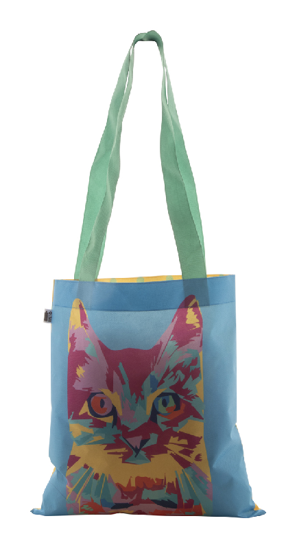 Sac shopping en RPET non tissé - sur mesure - longues anses - impression sublimation - 80 g/m² - labélisé RPET_2