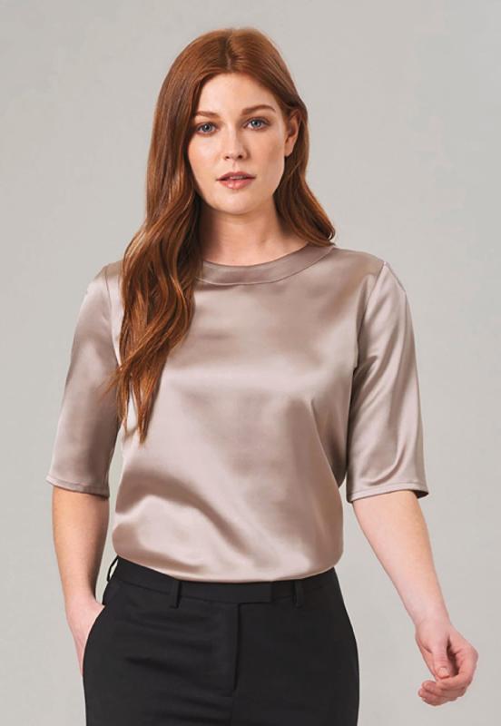 Blouse de travail Ravenna - Réf: BT2362 - Brook Taverner - Stretch et facile à repasser_2