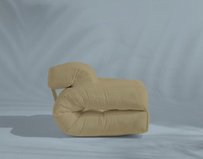 Fauteuil d'extérieur transformable HIPPO OUT - Beige - Convertible en matelas 1 place - KARUP DESIGN_2